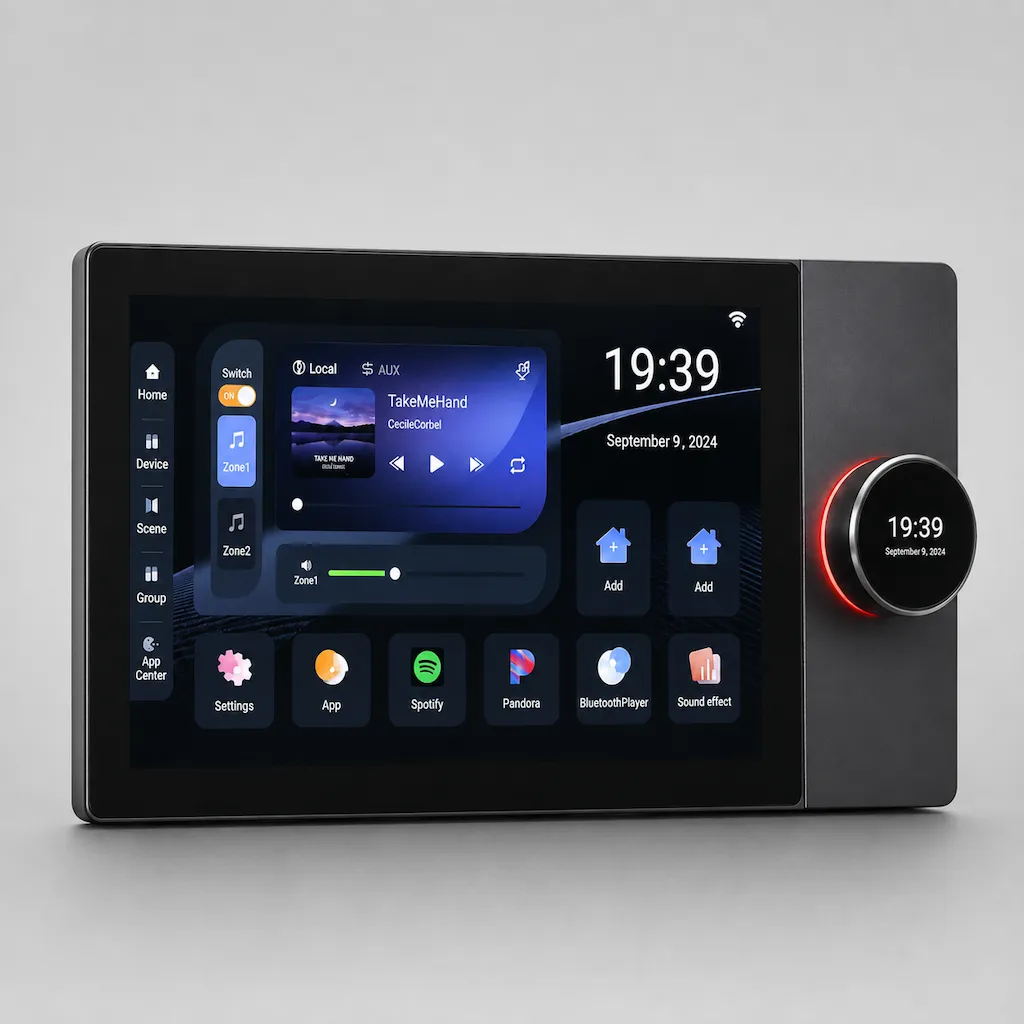 تاچ پنل صوتی 100 وات 10 اینچ مدل JX10Tuya