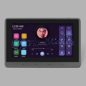 تاچ پنل صوتی 200 وات 7 اینچ مدل JX701
