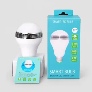 لامپ هوشمند LED RGB با اسپیکر بلوتوثی ۳ وات و پایه E27 در جنیوس کالا
